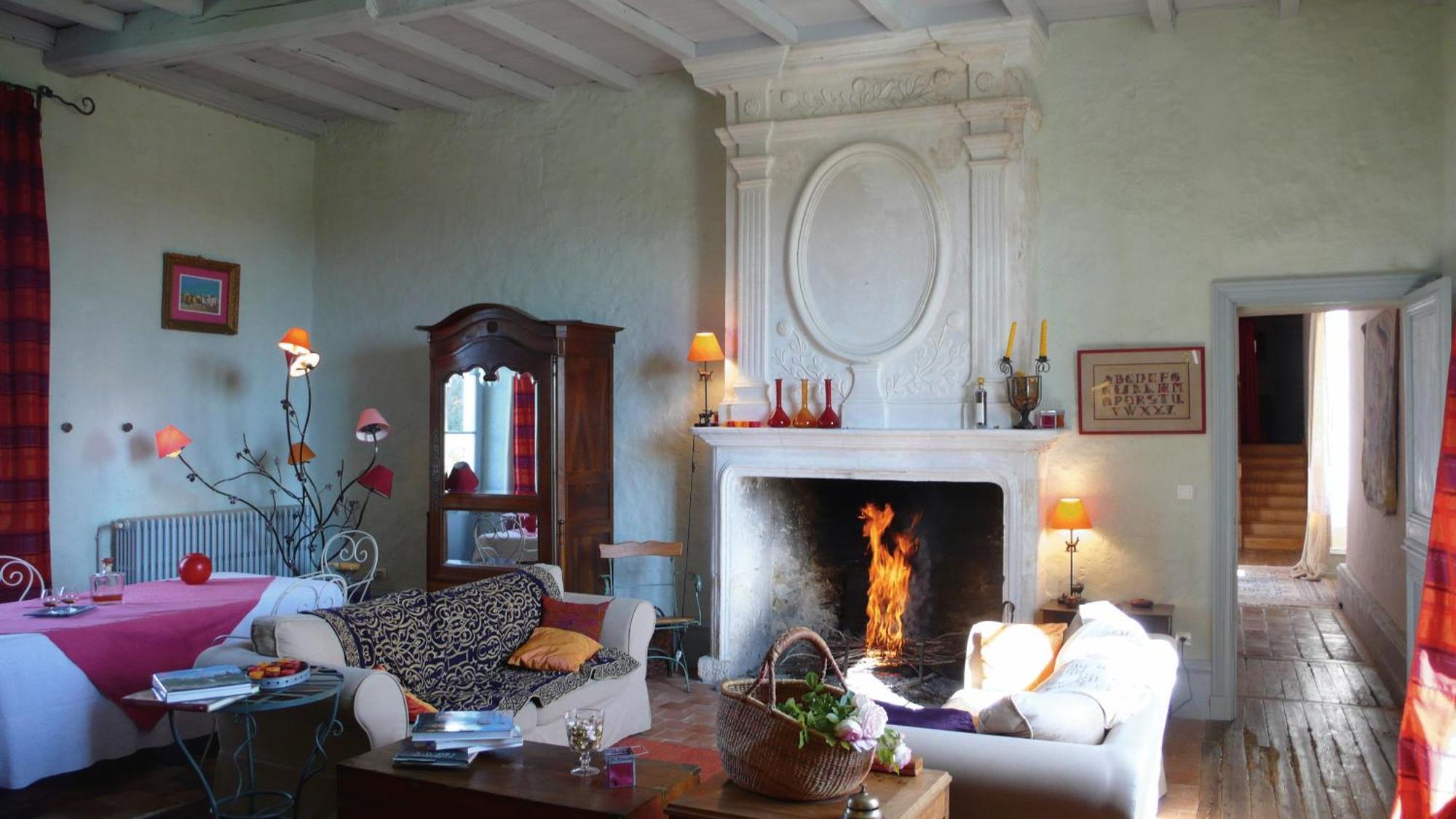 Chambres D'Hotes Logis De L'Astree Saint-Bris-des-Bois Bagian luar foto